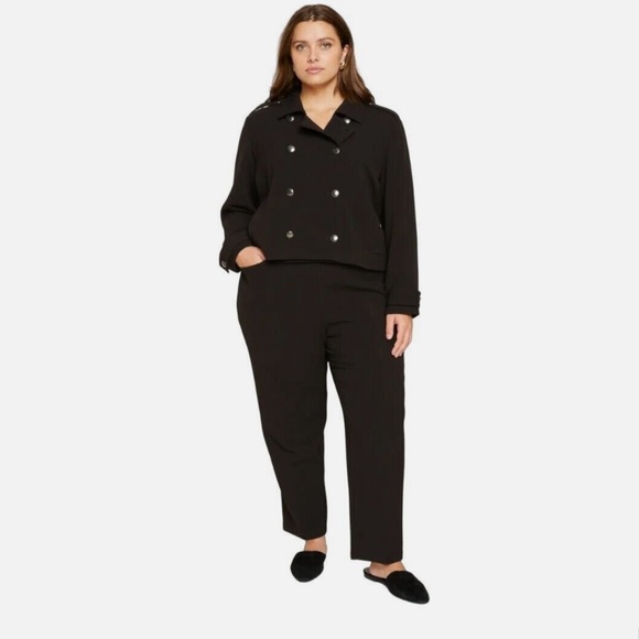 Universal Standard Tailored Pull On Straight Leg Pants - Picture 1 of 5